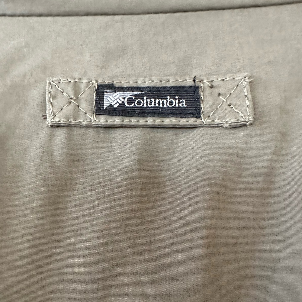 Columbia Fleece Lined Funnel Neck Jacket in Khaki - Picture 8 of 12
